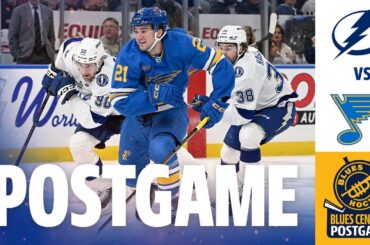 At long last ... St. Louis Blues SEIZE OT shootout vs. Tampa Bay Lightning | Blues Central Postgame