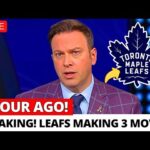 CONFIRMED NOW! LEAFS MAKING 3 MOVES! STAR DEFENSEMAN HEADED TO TORONTO? MAPLE LEAFS NEWS