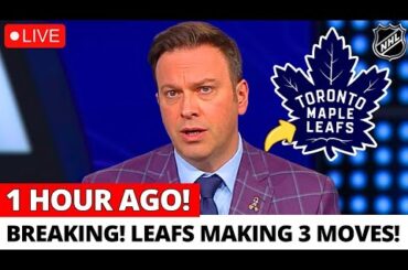 CONFIRMED NOW! LEAFS MAKING 3 MOVES! STAR DEFENSEMAN HEADED TO TORONTO? MAPLE LEAFS NEWS