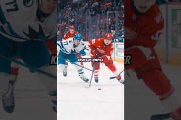 Marco Kasper makes a nice move and feeds JT Compher vs. San Jose