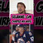 The Jets GM was ready to send Selanne down to the farm team after two games with no goals.