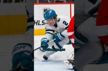 A Rough Night As The San Jose Sharks Fall 4-2 To The Detroit Red Wings