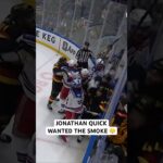 Jumped RIGHT in to stand up for his teammate 🔥