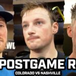 Cale Makar & Avs HONEST After Frusterating 7-3 Blowout LOSS at Home vs Predators