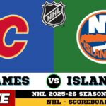 🔴LIVE : New York Islanders Vs Calgary Flames | NHL 2026 | NHL Live SCOREBOARD