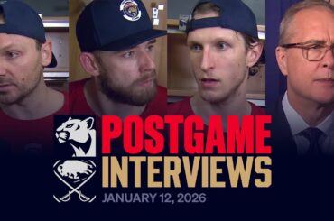 “Everything matters at this time of year” | Postgame Reaction vs Sabres | 01.12.26