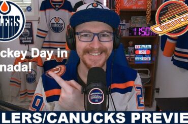 Pre-Game Report: Edmonton Oilers vs Vancouver Canucks