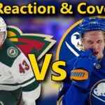 Something Has To Give… Wild vs Sabres LIVE Reaction & Play-By-Play