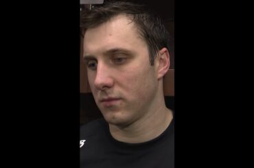 Alex Steeves on His Two Goal Game, Bruins 5-4 Loss to Red Wings