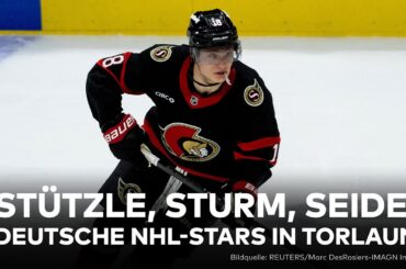 EISHOCKEY: Sturm, Stützle, Seider - Drei deutsche NHL-Stars in Torlaune | NHL-Highlights