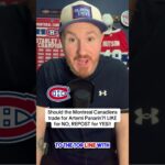 Should the Montreal Canadiens trade for Artemi Panarin?!