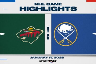 NHL Highlights | Wild vs. Sabres - January 17, 2026