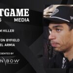 MEDIA: Quinton Byfield, Joel Armia, and Jim Hiller | 01.16.26 Postgame vs ANA