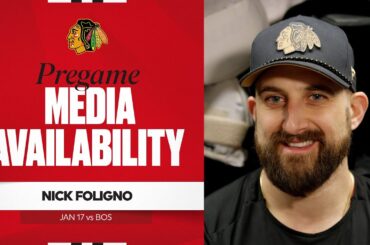 "I respected that about them the most." | Nick Foligno Pregame 1.17.26