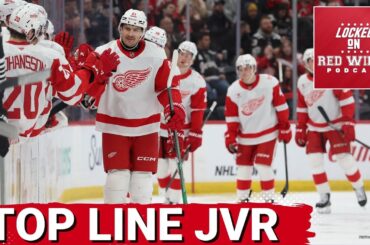 Top line James van Riemsdyk— Can he help stabilize Dylan Larkin's line? | Erik Gustafsson recalled