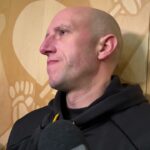 Dan Muse, Penguins, after practice before matchup vs. Blue Jackets