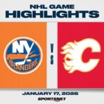 NHL Highlights | Islanders vs. Flames - January 17, 2026
