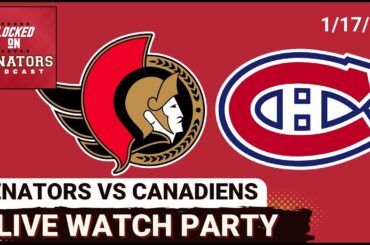 LIVE: Ottawa Senators vs Montreal Canadiens - NHL Watch Party - January 17, 2026