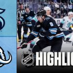 Kraken vs. Mammoth | NHL Highlights | January 17, 2026