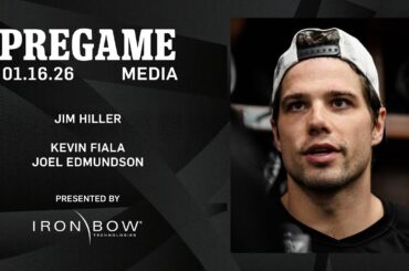 MEDIA: Kevin Fiala, Joel Edmundson, and Jim Hiller | 01.16.26 Pregame vs ANA