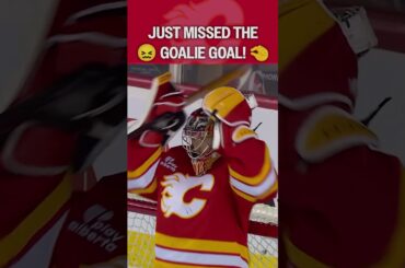 He wanted that goalie goal BAD 😅