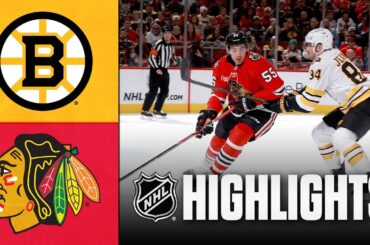 Bruins vs. Blackhawks | NHL Highlights | January 17, 2026