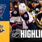 Blue Jackets vs. Penguins | NHL Highlights | January 17, 2026