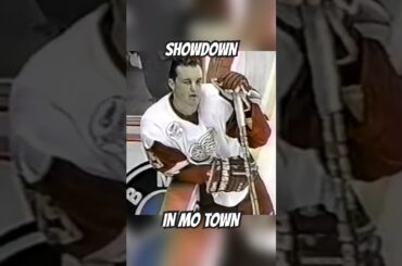 An old western showdown at the Joe in Detroit between Darren McCarty and Sandy McCarthy #shorts #nhl