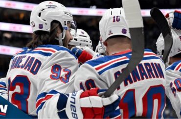 Rangers' Offence Buries Three Goals in Less Than Two Minutes Vs. Flyers