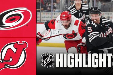 Hurricanes vs. Devils | NHL Highlights | January 17, 2026