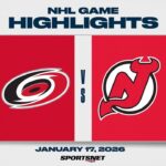 NHL Highlights | Hurricanes vs. Devils - January 17, 2026