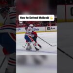 Ekblad LINES UP McDavid 😳💪 #hockey  #nhl