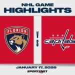 NHL Highlights | Panthers vs. Capitals - January 17, 2026