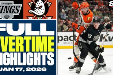 Los Angeles Kings at Anaheim Ducks | FULL Overtime Highlights - January 17, 2026