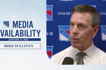 NYR at PHI: Mike Sullivan Postgame Media Availability | Jan. 17, 2026