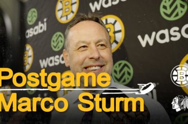 Sturm speaks with the media following 5-2 W @CHI