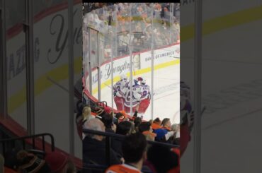 MIKA HAT TRICK 🎩🎩🎩! #nyr #hockey #icehockey #hattrick #mikazibanejad #nhl