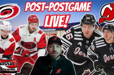 NJ Devils vs. Carolina Hurricanes Post-Postgame LIVE! 1/17/26 DEVILS LOSE 4-1!