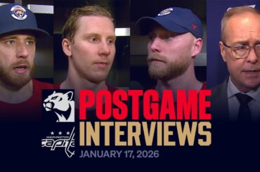Postgame Reaction vs Capitals | 01.17.26
