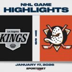 NHL Highlights | Kings vs. Ducks - January 17, 2026