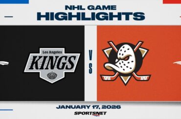 NHL Highlights | Kings vs. Ducks - January 17, 2026
