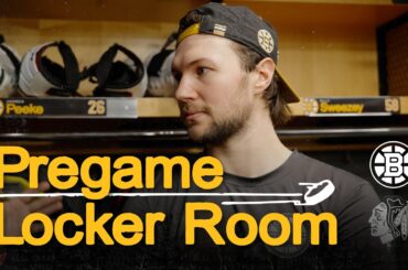 Andrew Peeke and Hampus Lindholm talk ahead of BOS @ CHI