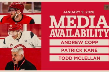 Andrew Copp, Patrick Kane, Todd McLellan Practice Media | JAN. 9, 2026