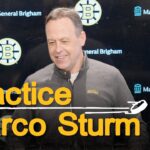 Marco Sturm gives an update on Hampus Lindholm and talks about the Bruins latest wins.