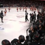 Kings Argue Puck Went Out of Play