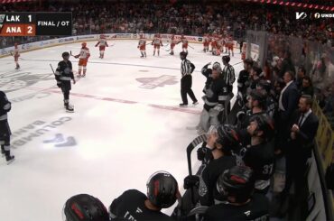 Kings Argue Puck Went Out of Play