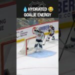 He can't play dehydrated 🤣