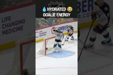 He can't play dehydrated 🤣