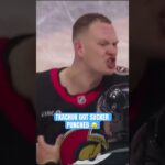 He got dropped then started talking trash 😳