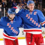 Zuccarello splits Blues defense to score on Allen